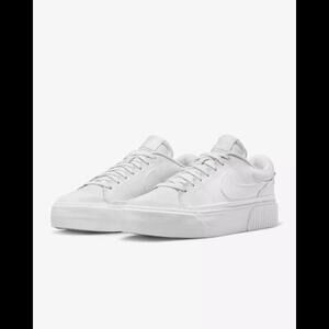 Nike Court Legacy Lift DM7590-101 Sneakers Women's White Lifestyle Shoes Size 11